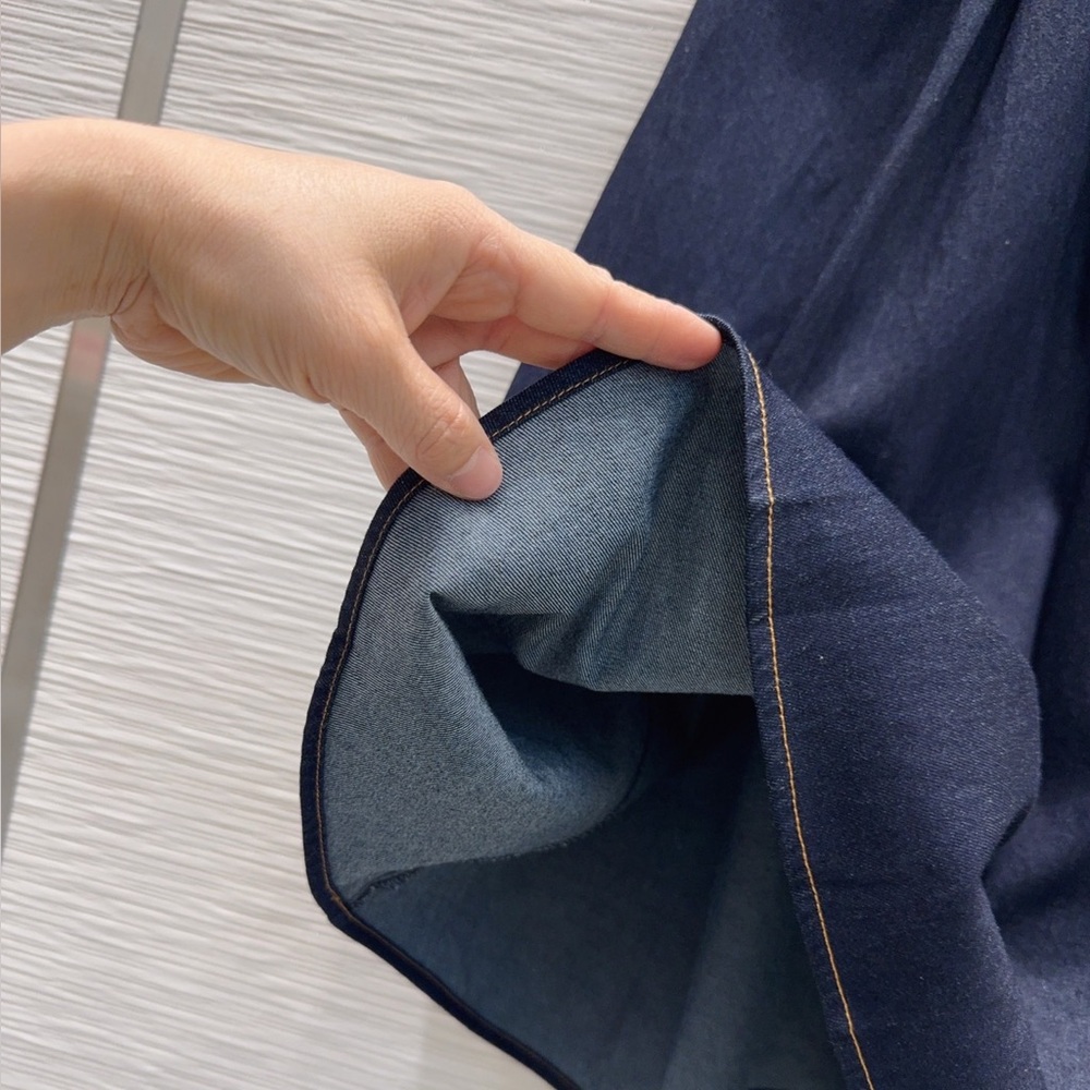 Miu Miu dark blue denim dress - Picture 7 of 7